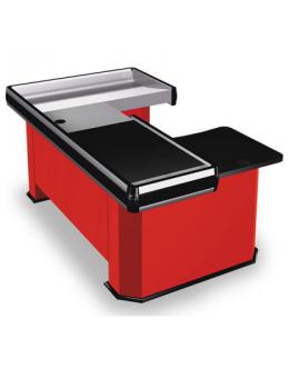 Checkout Module U - type with Transport Band Ес Джи Груп ЕООД Оборудване за търговски обекти и складове